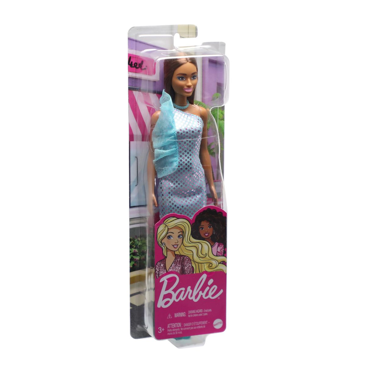 Đồ Chơi Búp Bê Lấp Lánh – Sắc Xanh Biển Ngọc BARBIE HJR95/T7580
