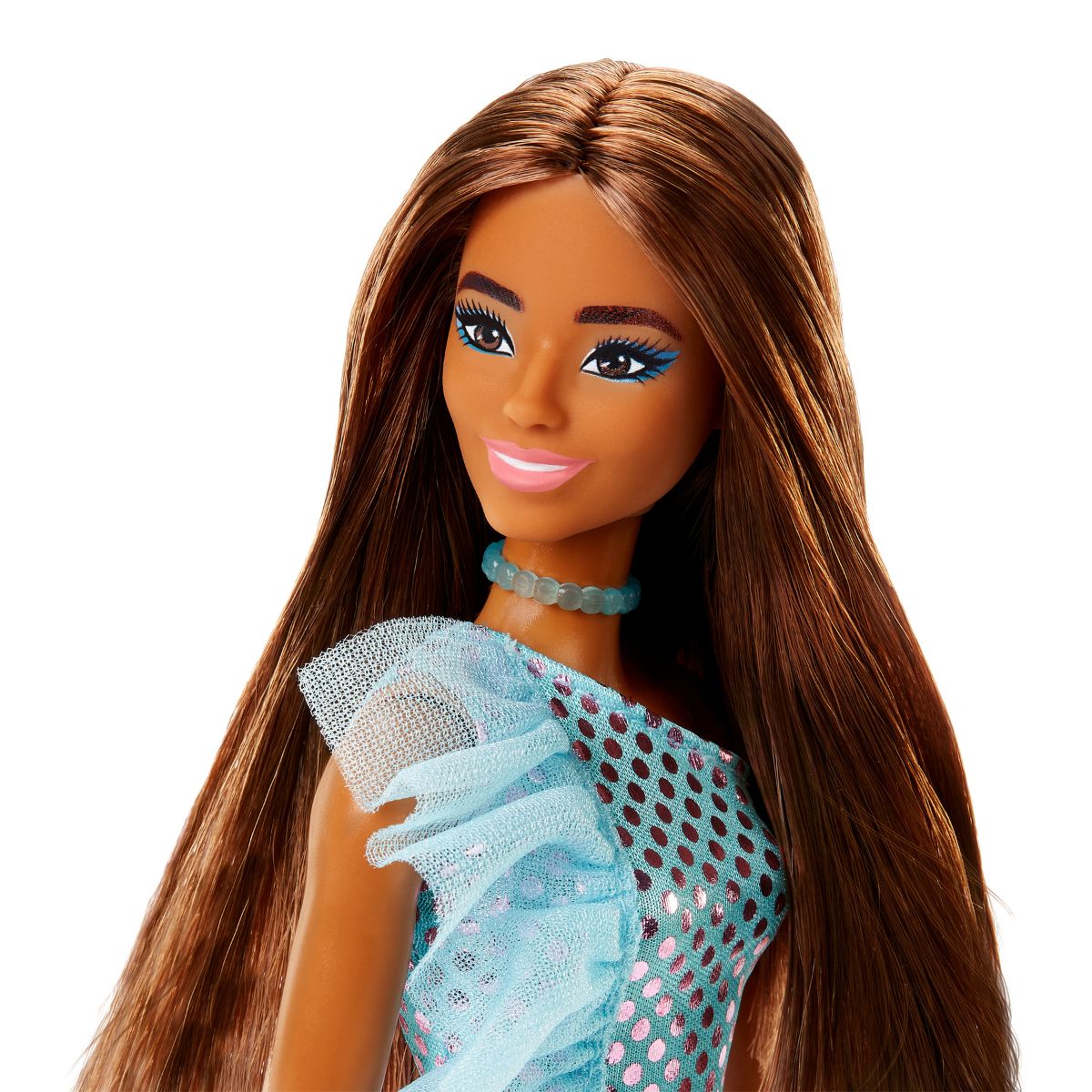 Đồ Chơi Búp Bê Lấp Lánh – Sắc Xanh Biển Ngọc BARBIE HJR95/T7580