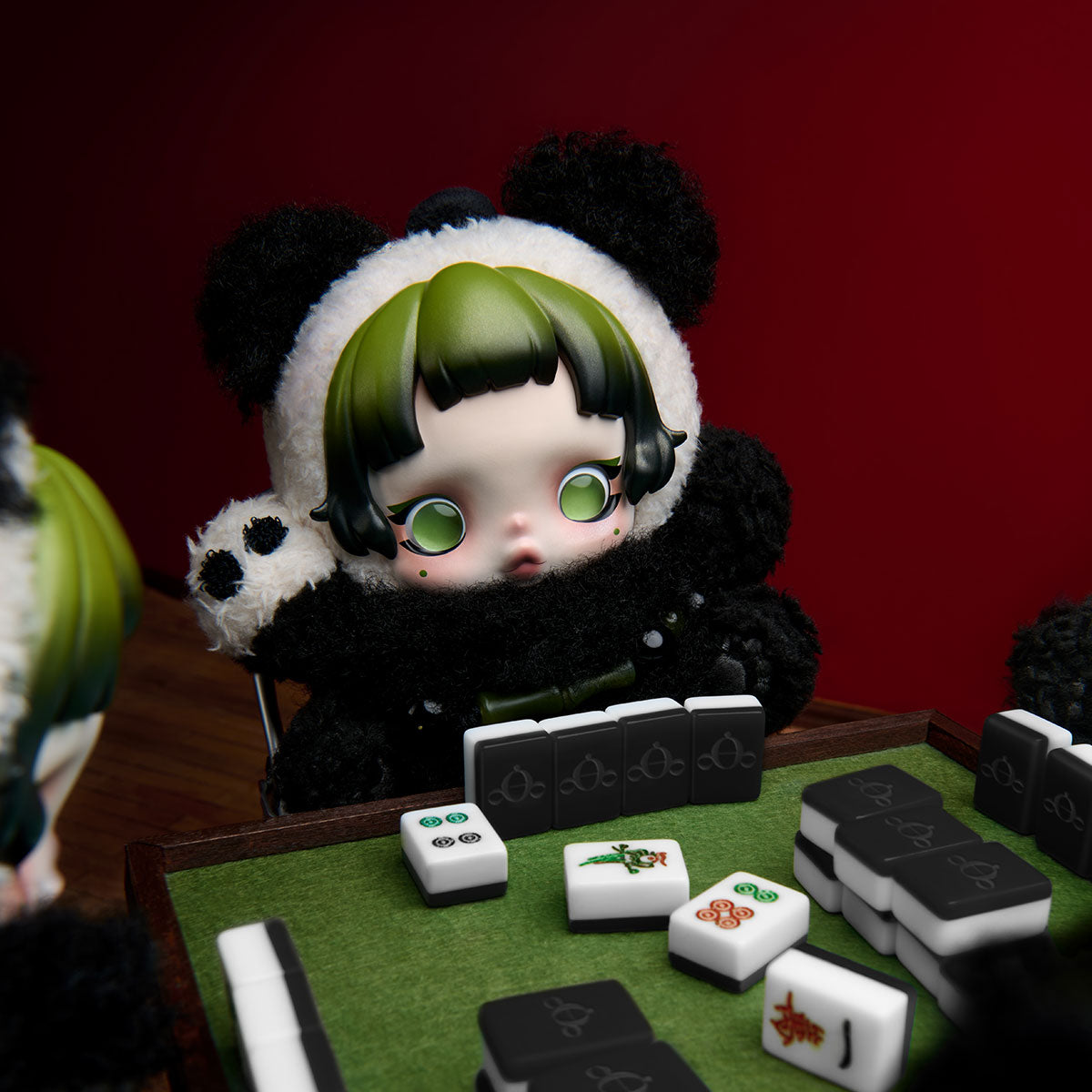 Đồ Chơi Búp Bê Mô Hình Nhân Vật Skullpanda Lazy Panda Plush Doll Pen POP MART 6941313019102