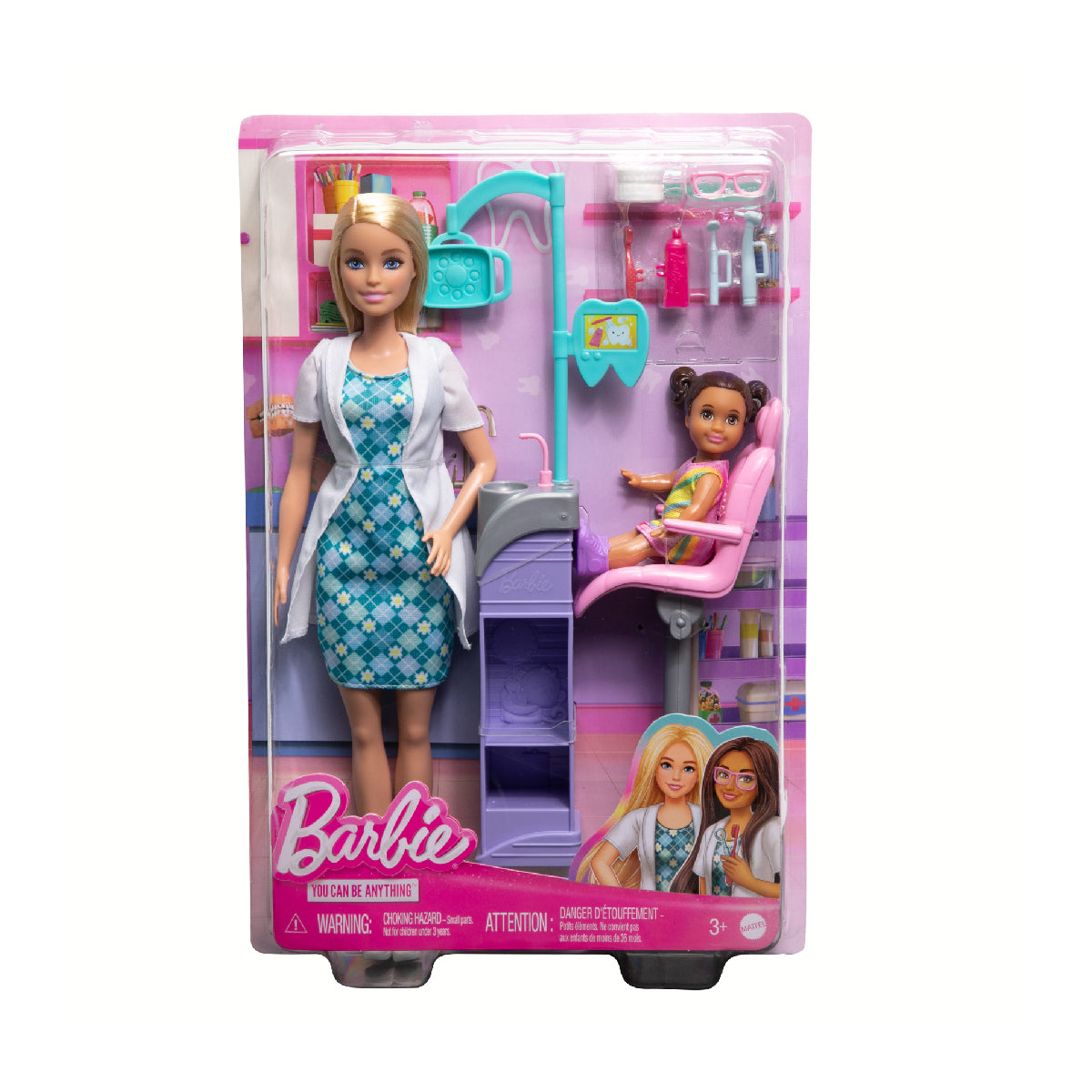 Búp Bê Nghề Nghiệp - Nha Sĩ 1 Barbie Dhb63