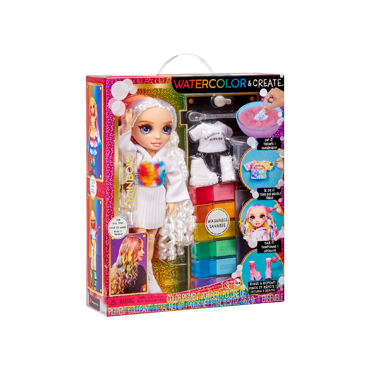 Đồ Chơi Búp Bê - Playset Tô Màu Rainbow High 507581-Euc