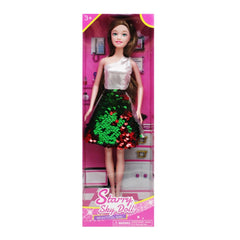 11.5" Blue Fashion Doll with Personality SWEET HEART SK029A