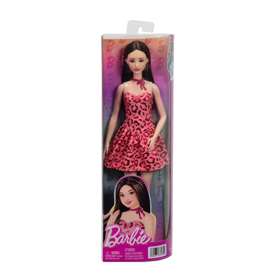 Đồ Chơi Búp Bê Thời Trang Fashionista - Pink Leopard (Asian) BARBIE JJN59