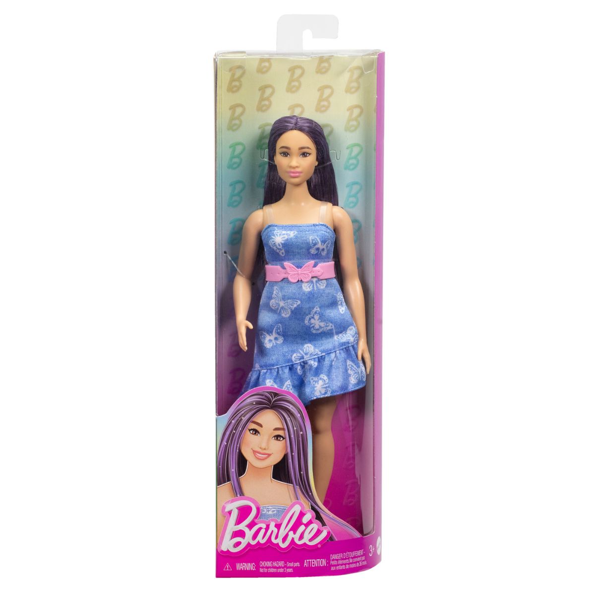 Đồ Chơi Búp Bê Thời Trang Fashionista - Butterfly Dress BARBIE FBR37