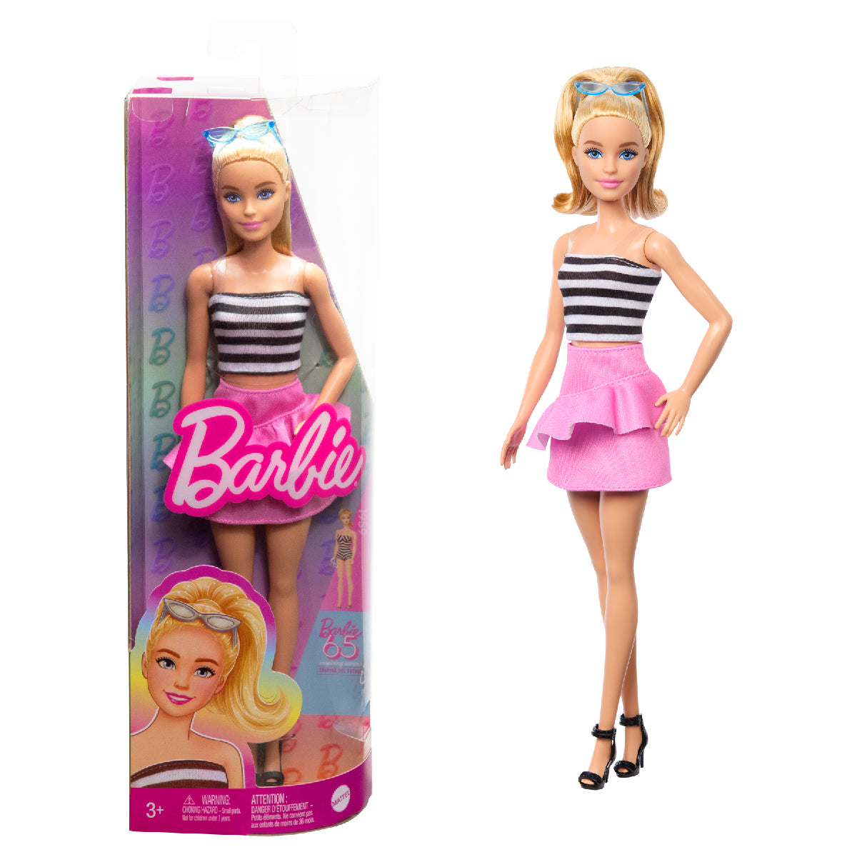Búp Bê Thời Trang Fashionista - Cổ Điển Thanh Lịch Barbie Fbr37