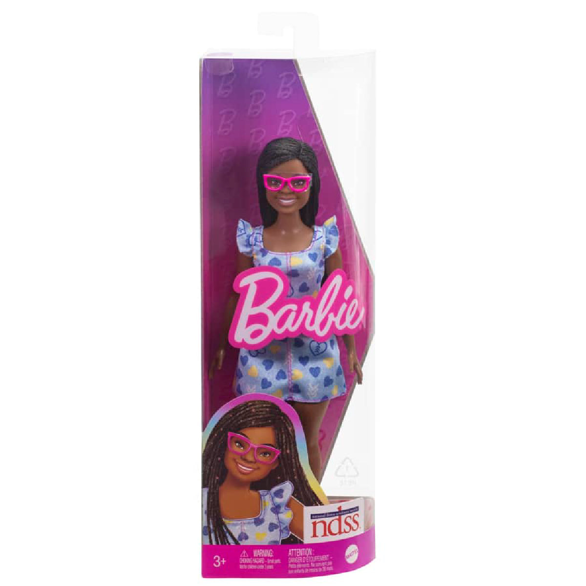 Búp Bê Thời Trang Fashionista - Down Syndrome Barbie Fbr37