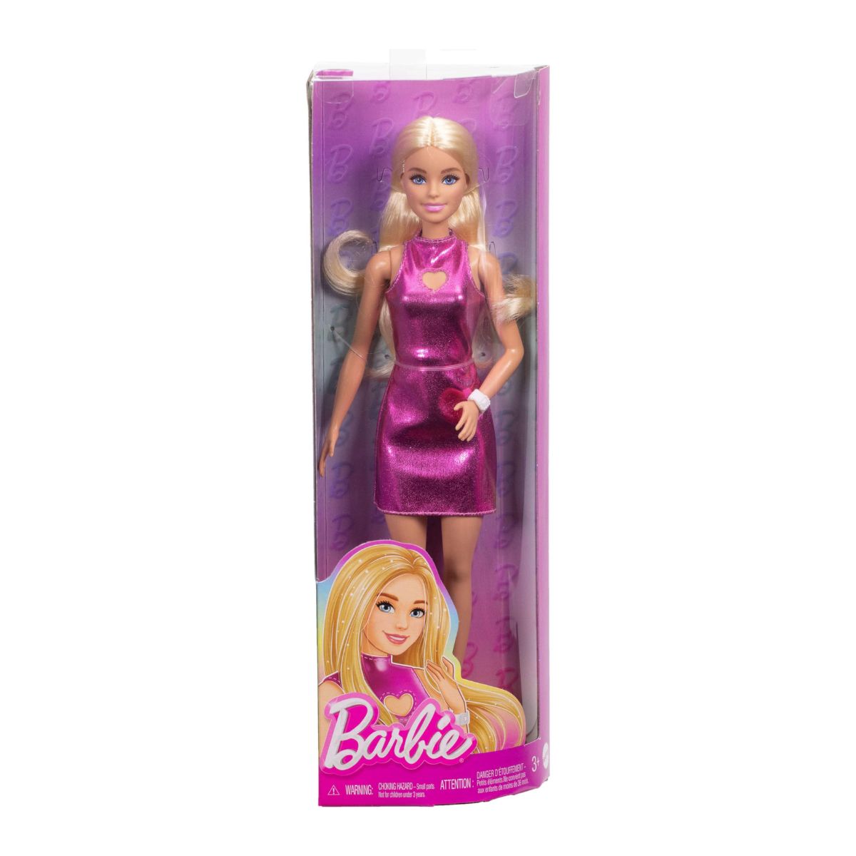 Đồ Chơi Búp Bê Thời Trang Fashionista - Pink Minidress BARBIE FBR37