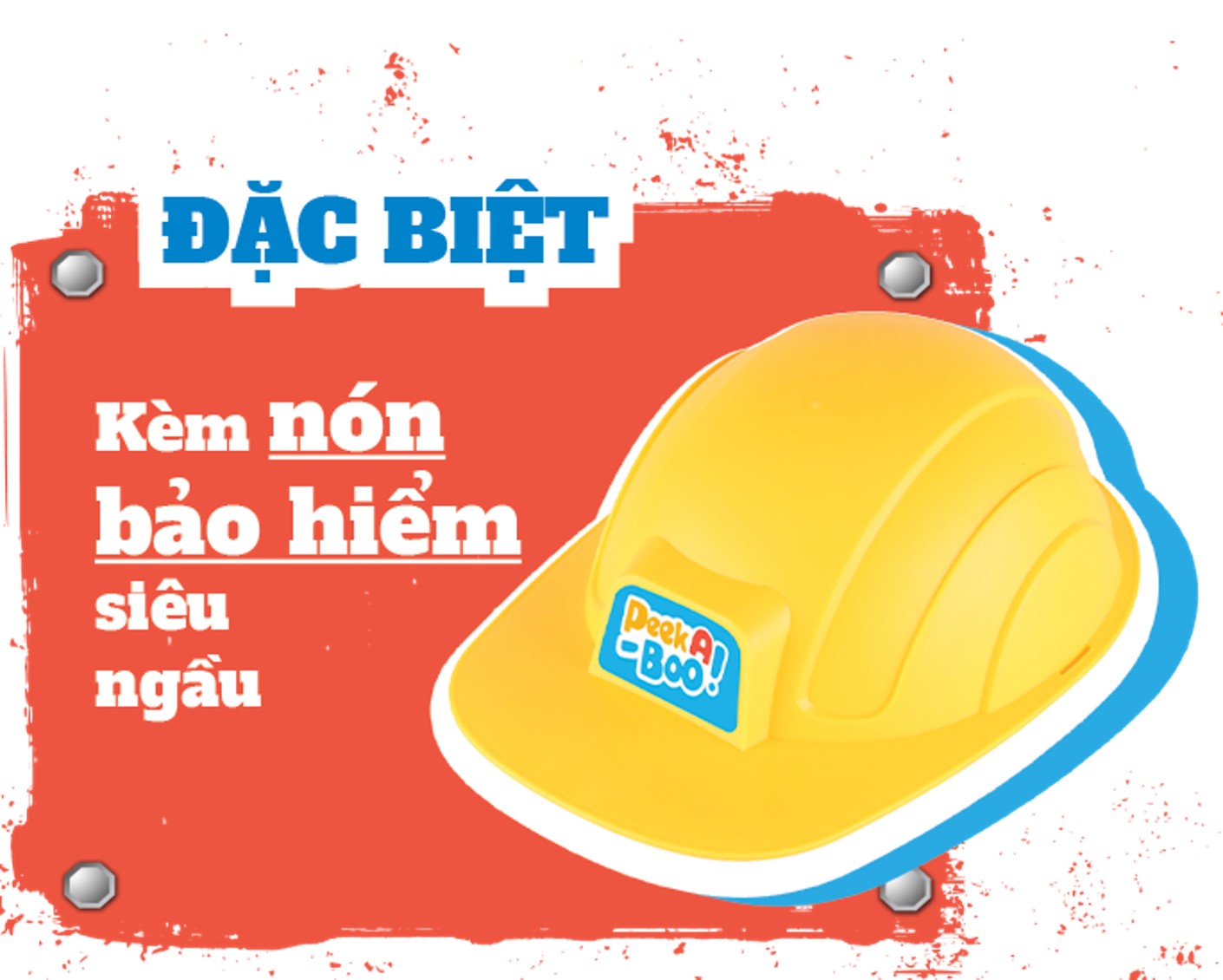 Xe công trình chòi chân - Máy xúc PEEK A BOO YD1007