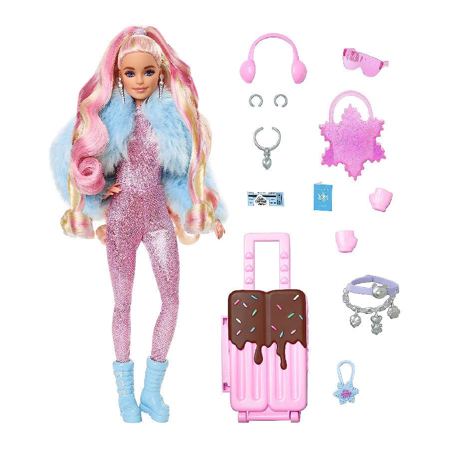 Barbie Extra FLY Doll SNOW BARBIE GRN27