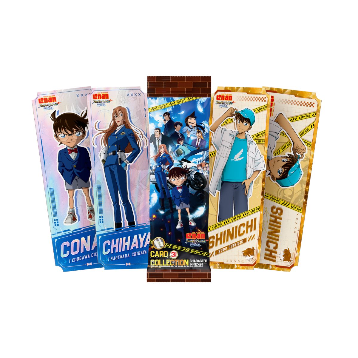 Đồ Chơi Card Collection Thám Tử Conan Movie 29 - Character In Ticket BGVN BGVN014