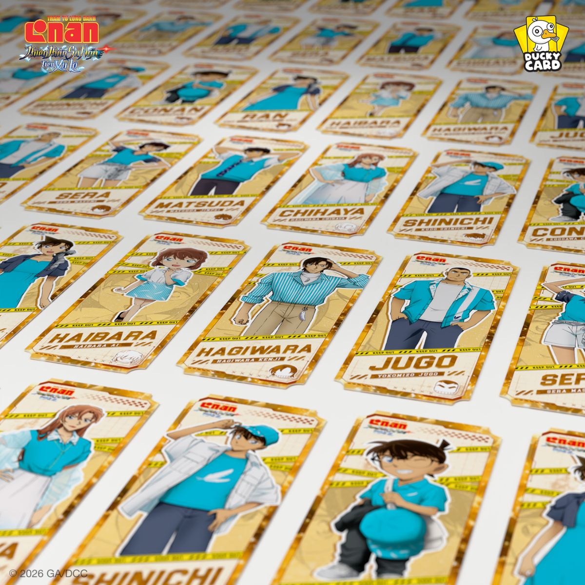 Đồ Chơi Card Collection Thám Tử Conan Movie 29 - Character In Ticket BGVN BGVN014