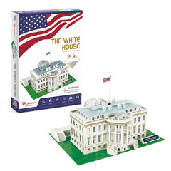Đồ chơi trẻ em xếp hình 3D: Nhà trắng PUZZLES C060H