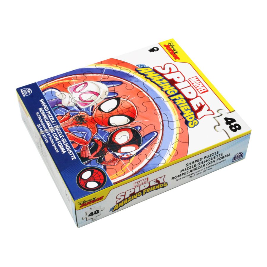 Bộ xếp hình 48 miếng theo shape - Spiderman SPIN GAMES 20140887