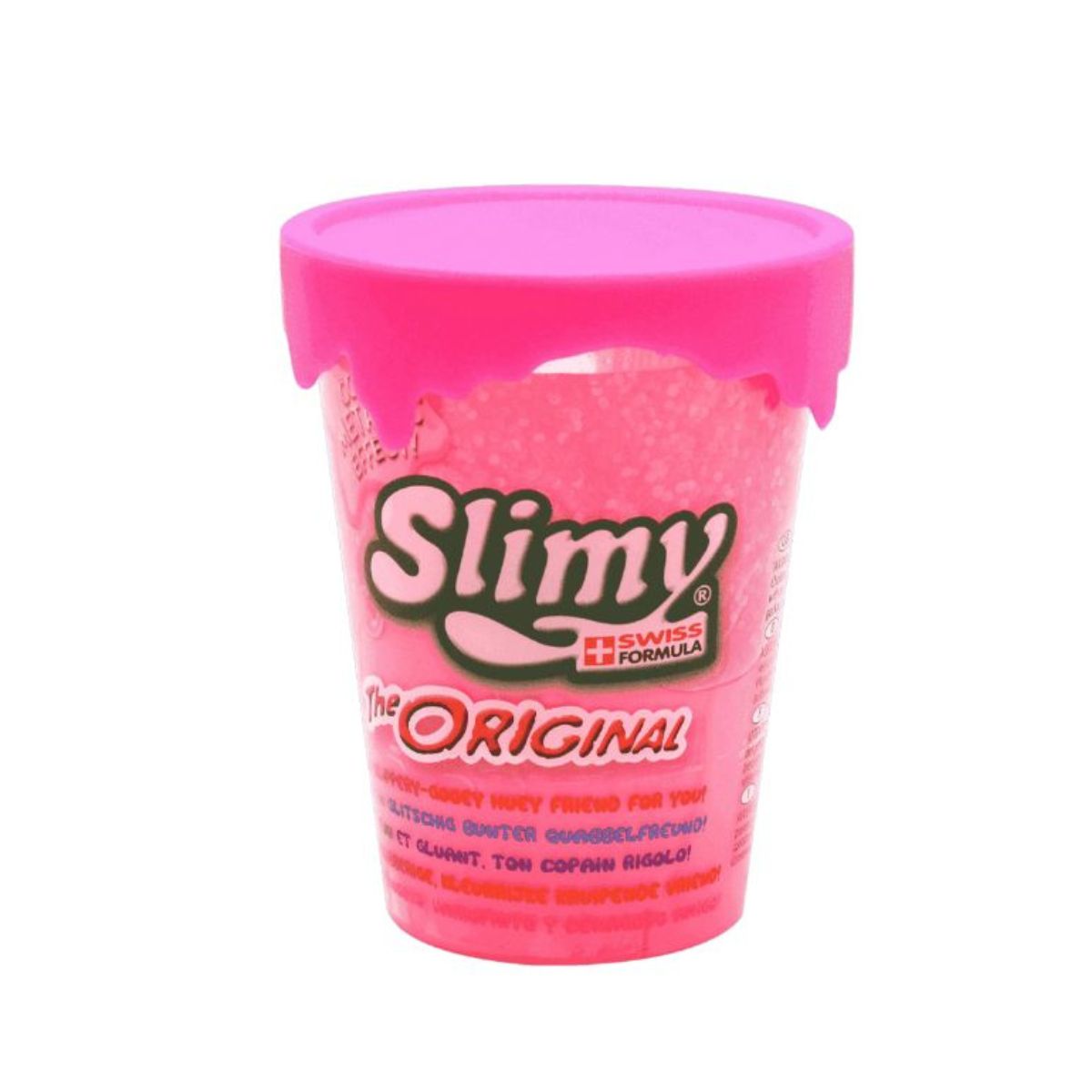Đồ Chơi Chất Nhờn Ma Quái Slime - Nguyên Bản Ánh Kim Hồng 80gr SLIMY 46078A