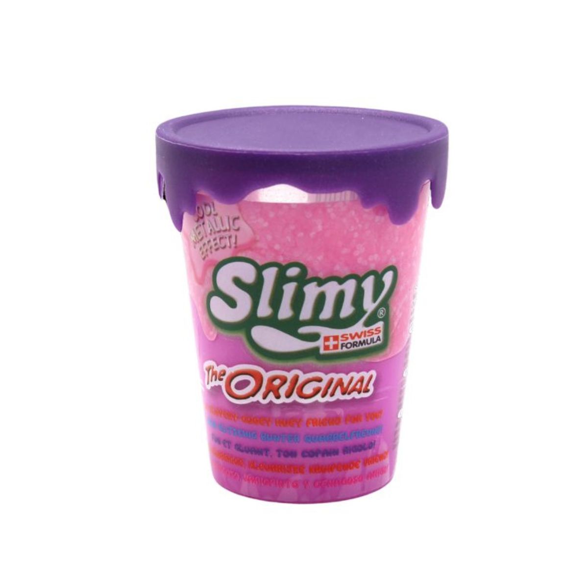 Đồ Chơi Chất Nhờn Ma Quái Slime - Nguyên Bản Ánh Kim Tím 80gr SLIMY 46078A
