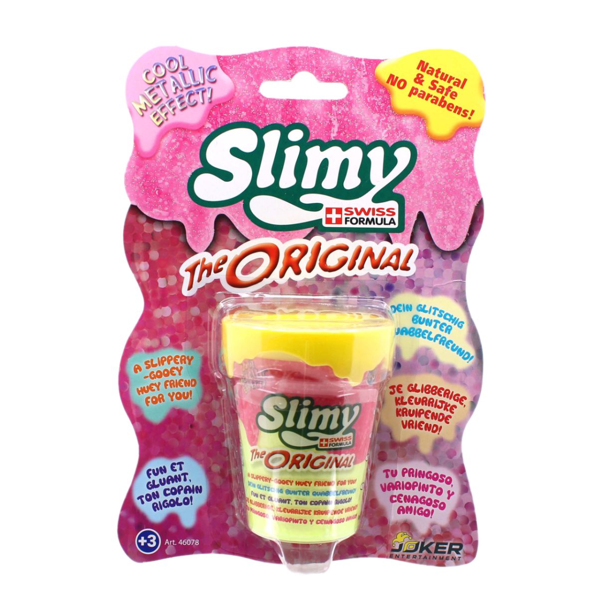 Đồ Chơi Chất Nhờn Ma Quái Slime - Nguyên Bản Ánh Kim Vàng 80gr SLIMY 46078A