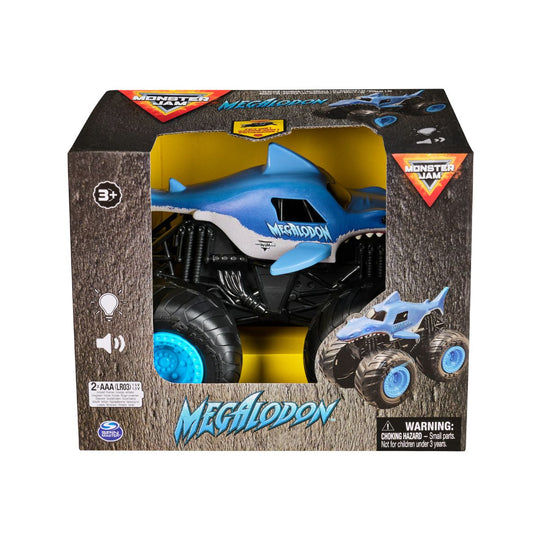 Đồ Chơi Chiến Xe 1:24 - Đèn & Âm Thanh Megalodon VLL MONSTER JAM 6071191