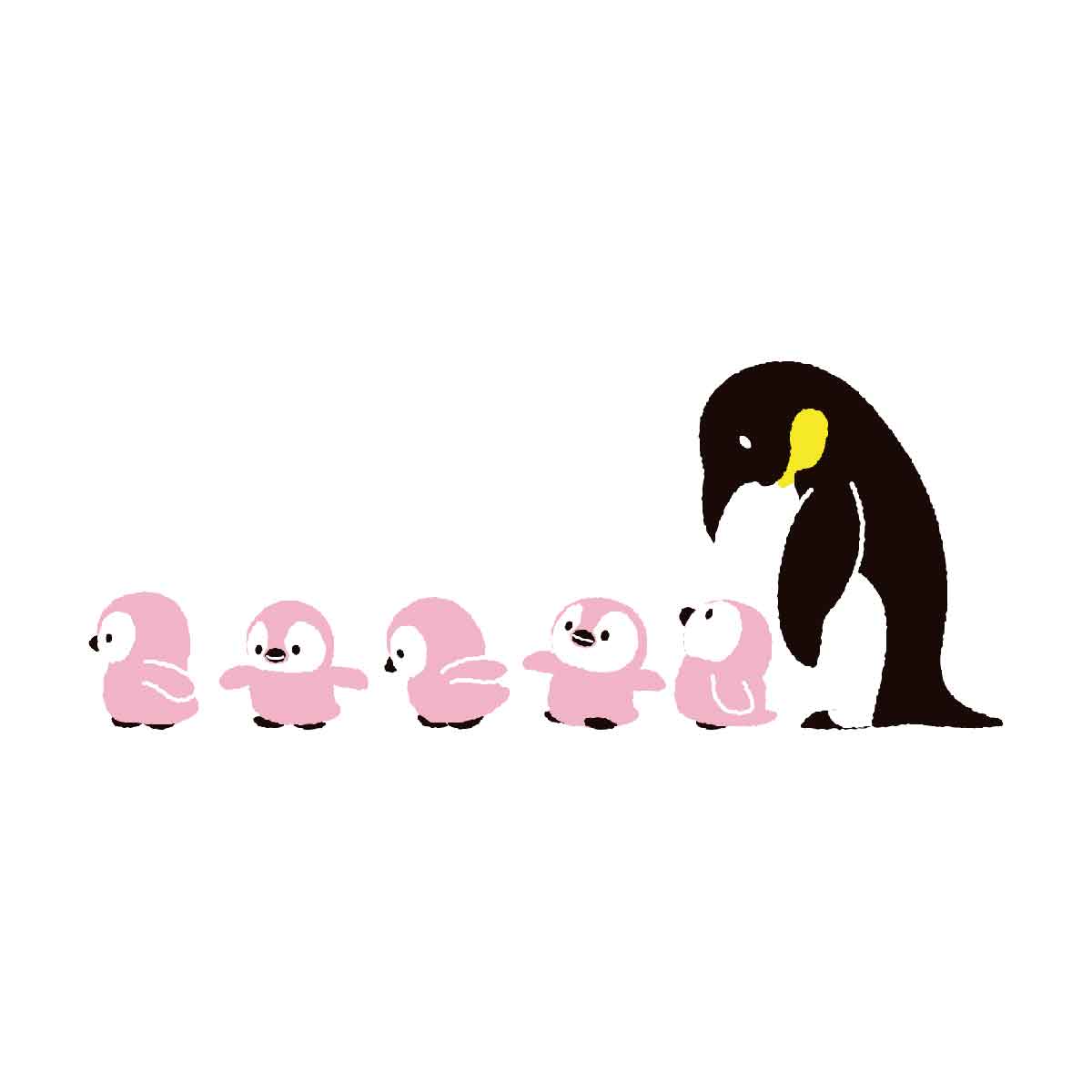 Đồ Chơi Chim Cánh Cụt Con - Hồng IWAYA 3243-2VN/JS