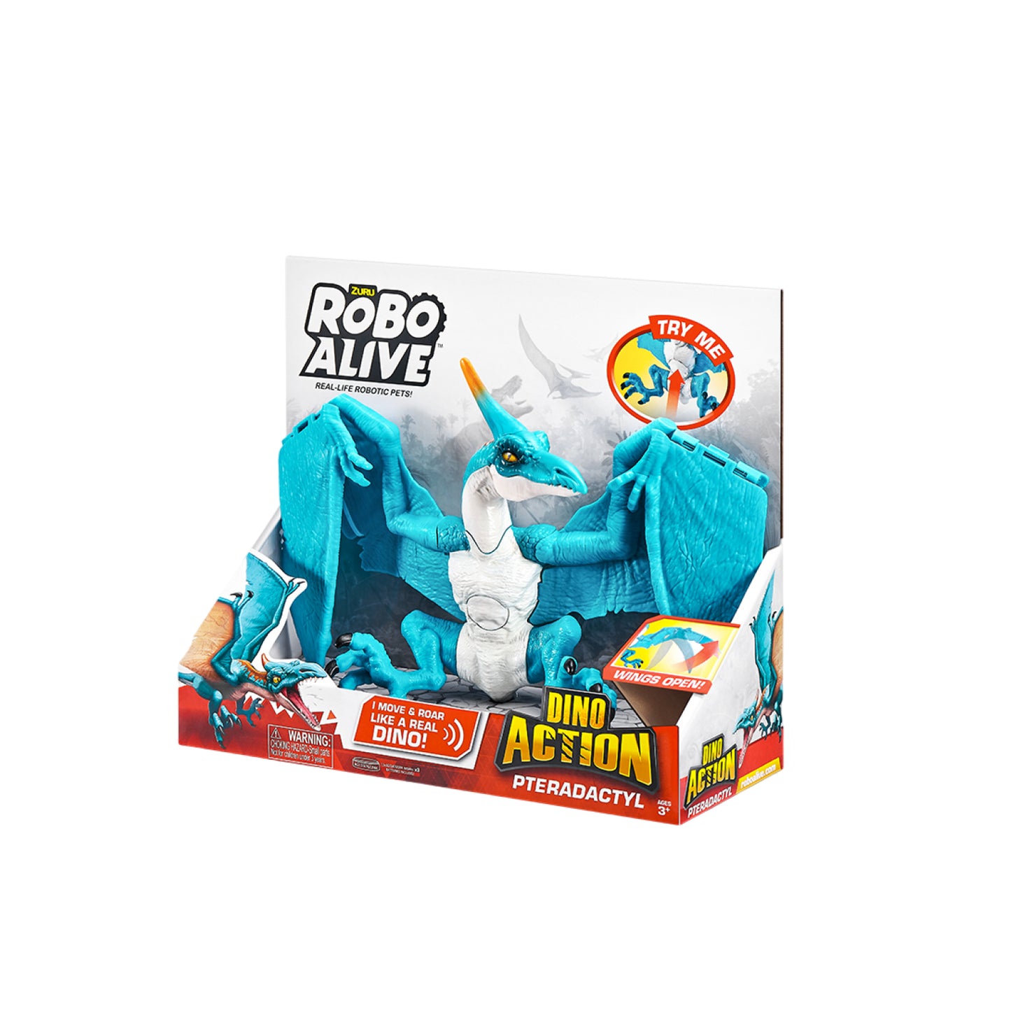 Lord of the Sky Pterodactyl Dinosaur ROBO ALIVE 7173