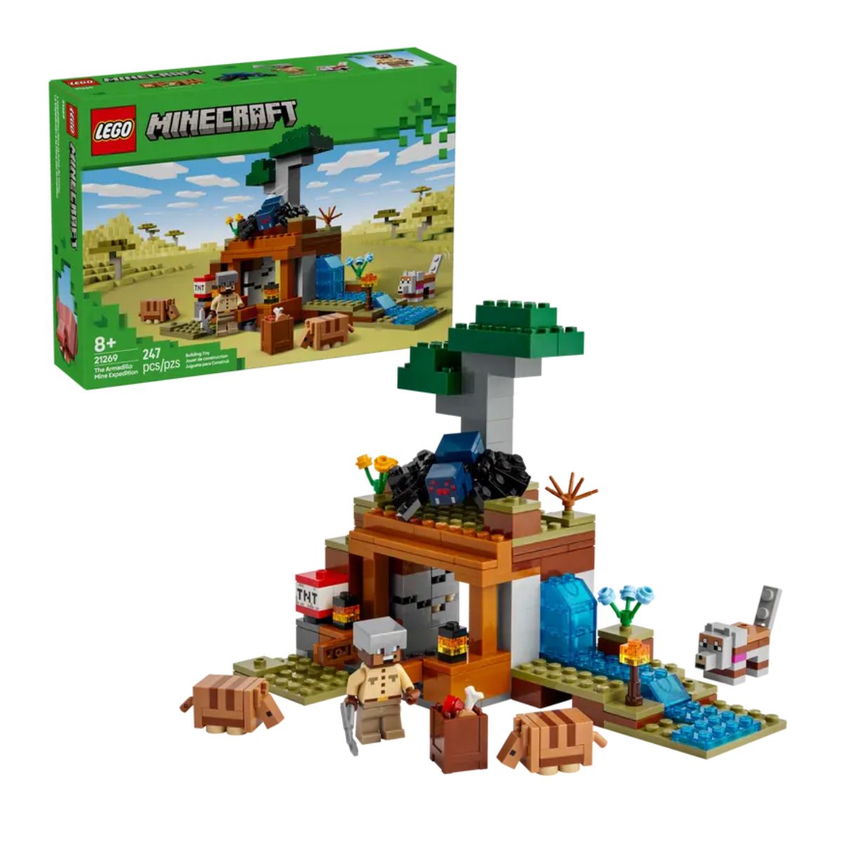Đồ Chơi Lắp Ráp Chuyến Thám Hiểm Mỏ Nhím Biển Lego Minecraft 21269