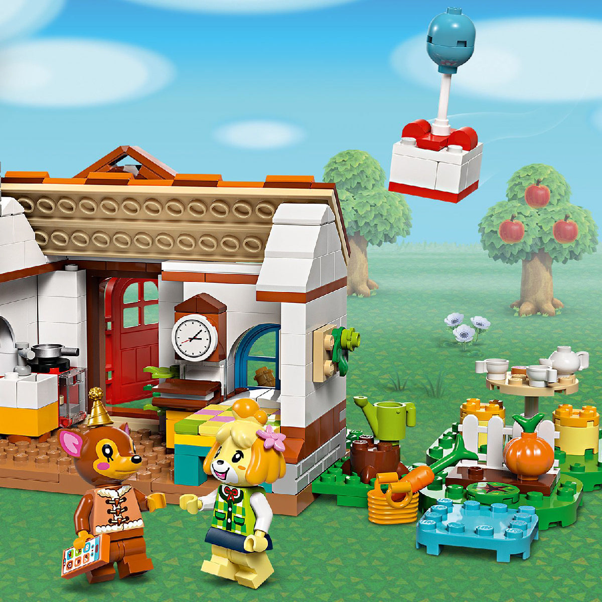 Đồ Chơi Lắp Ráp Chuyến Thăm Nhà Của Isabelle LEGO ANIMAL CROSSING 7704