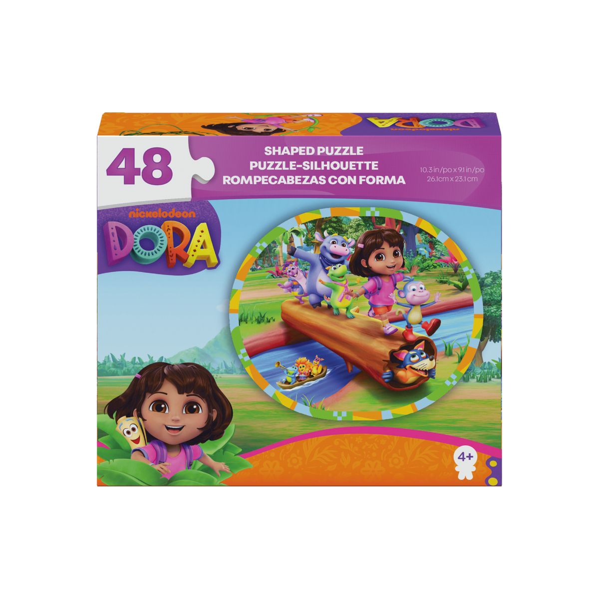 Đồ Chơi Combo 3 Bộ Xếp Hình 48-48-24 Miếng-Dora, Batman, Paw SPIN GAMES CB-48-48-24-S8