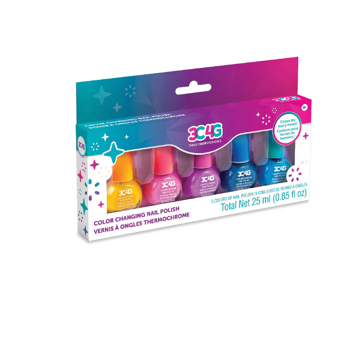 Combo 5 Sơn Móng Tay Đổi Màu Make It Real 10013mir