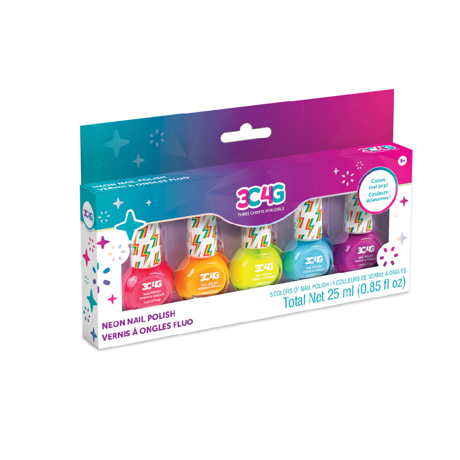 Combo 5 Sơn Móng Tay Neon Make It Real 10014mir