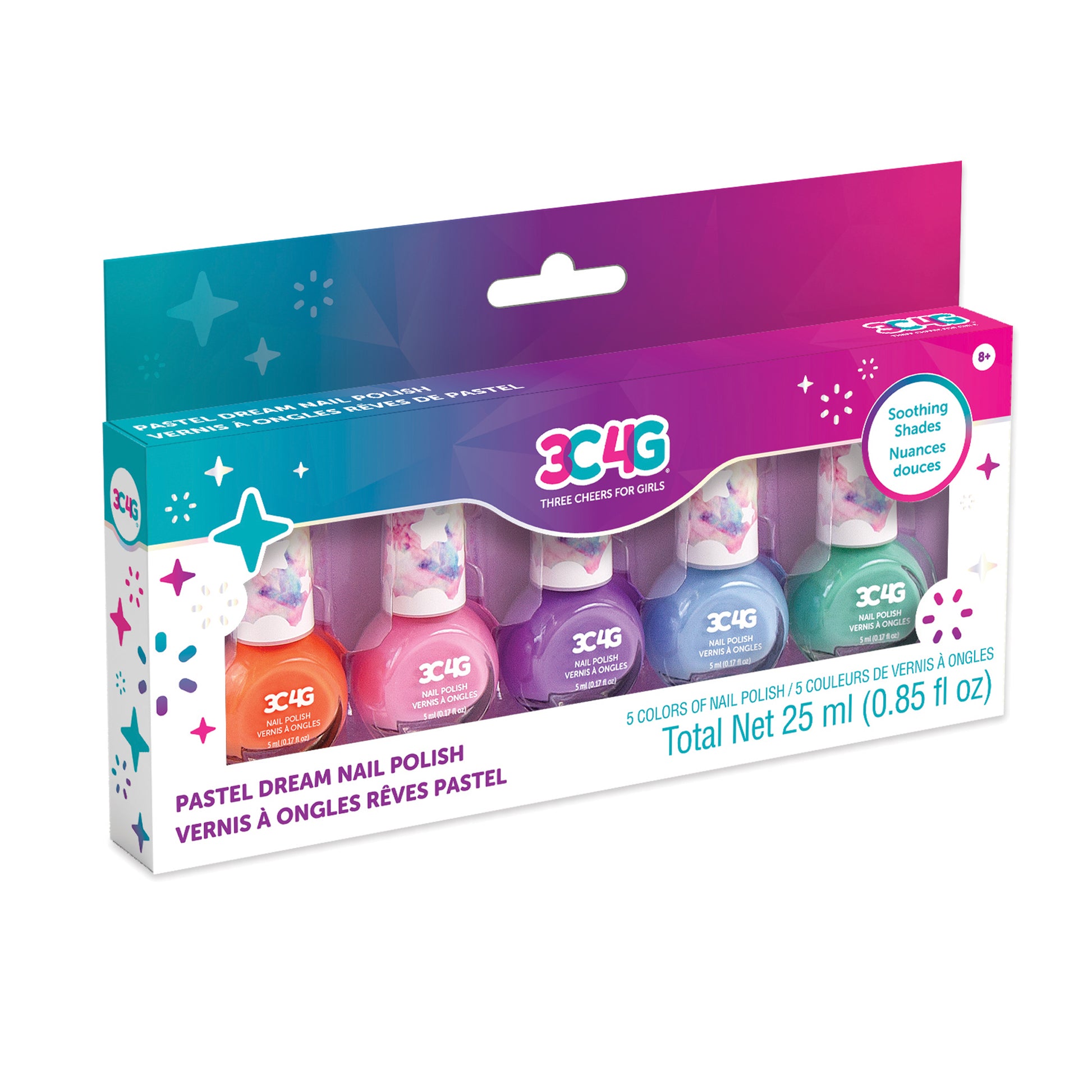 Combo 5 Sơn Móng Tay Pastel Ngọt Ngào MAKE IT REAL 10009MIR