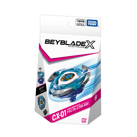 Đồ Chơi Con Quay CX-01 Starter Dranbrave S 6-60v BEYBLADE X 939597