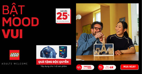 BẬT MOOD VUI LEGO - GIẢM ĐẾN 25%