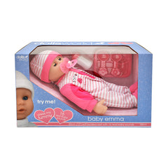 Baby Emma learns to speak DOLLSWORLD DW60260
