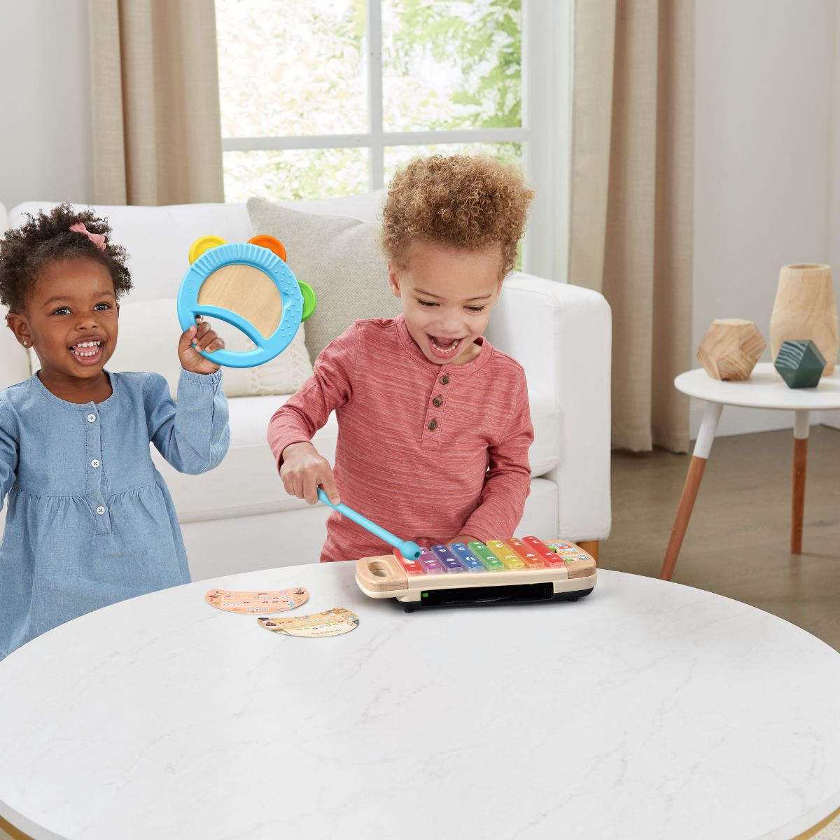 Đồ Chơi Đàn Xylophone Bằng Gỗ 2 Trong 1 Đa Sắc Màu LEAPFROG 80-615600