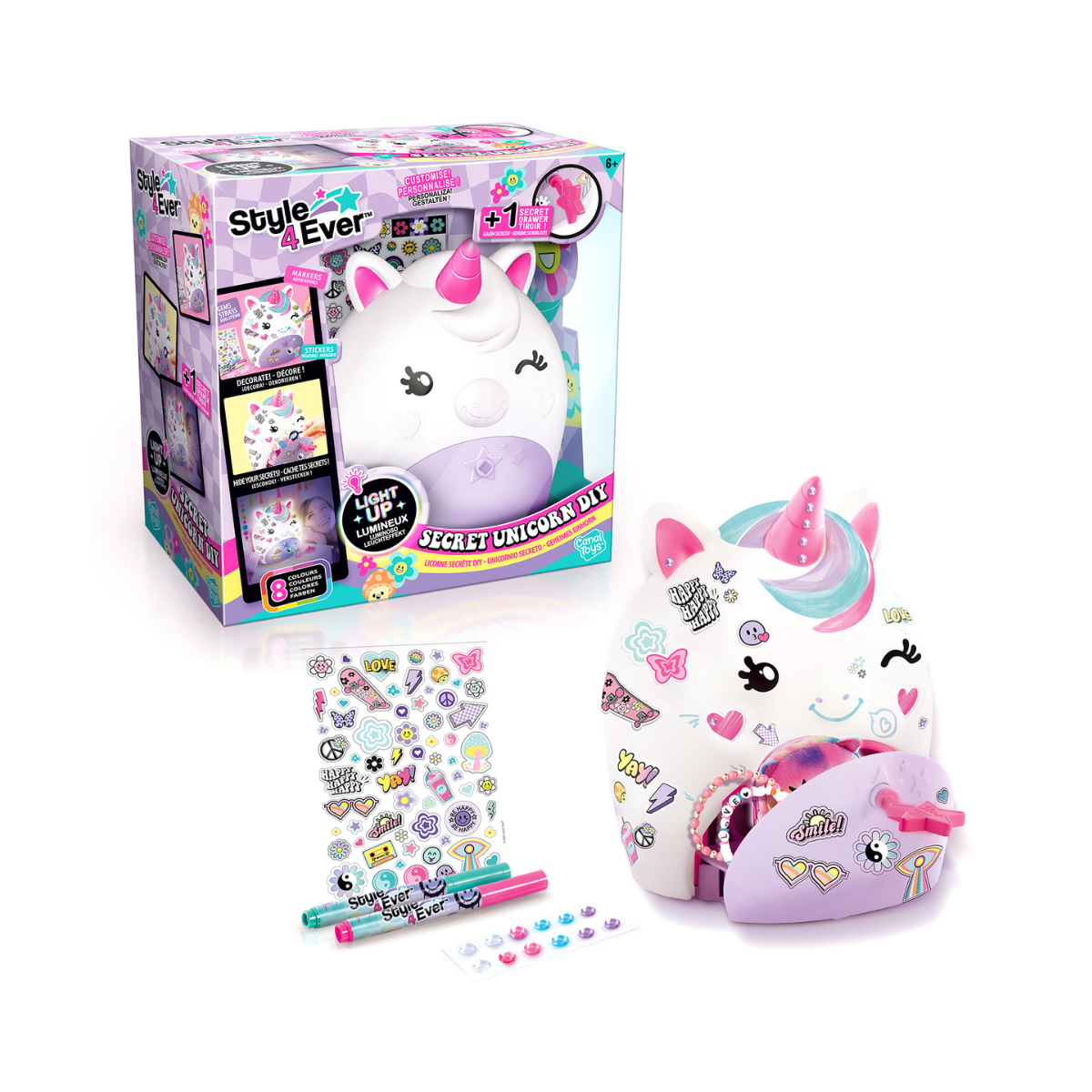 Đèn DIY Kỳ Lân Và Túi Bí Mât STYLE4EVER OFG301