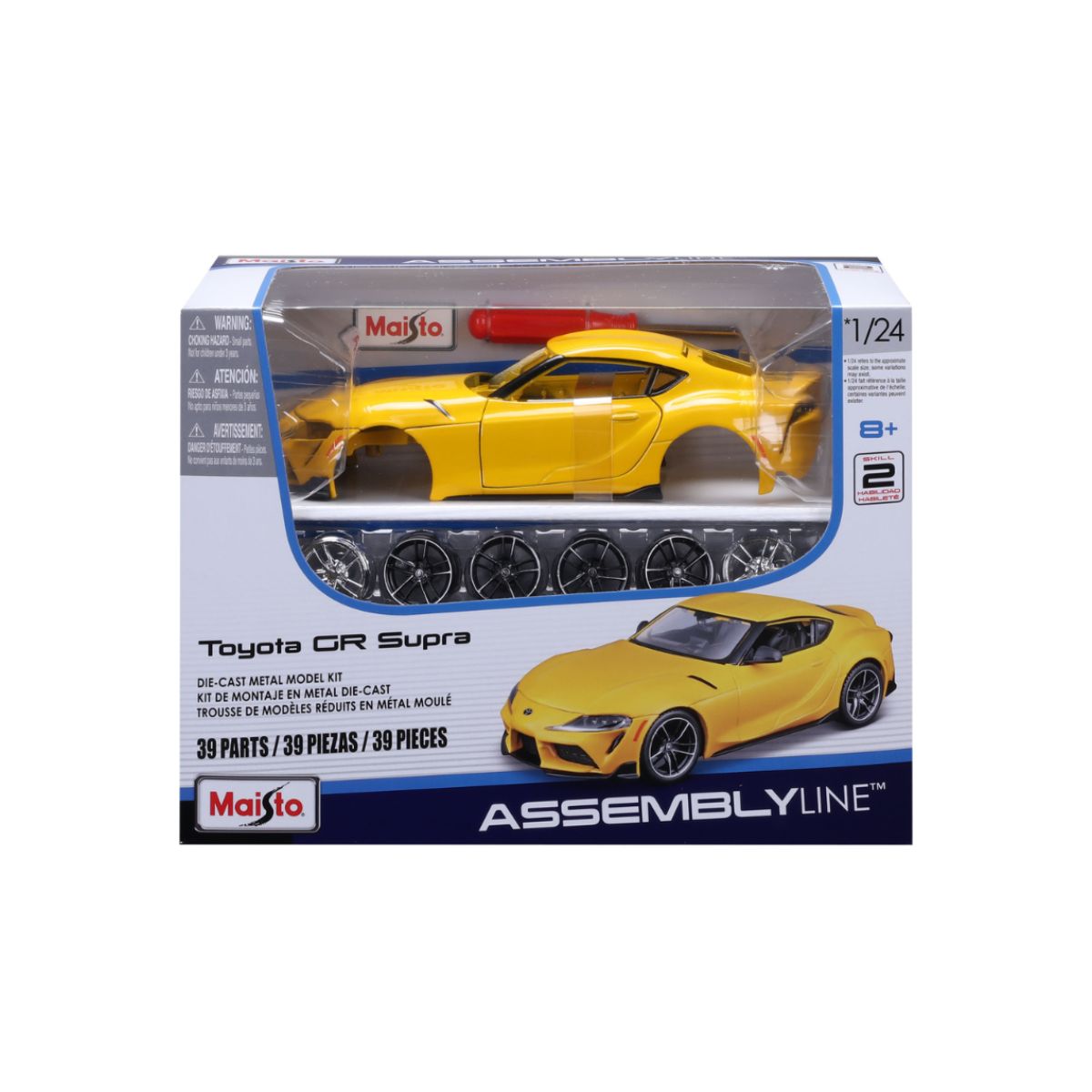 Building Model Car Toy 1:24 Toyota GR Supra Maisto 39538/MT39900