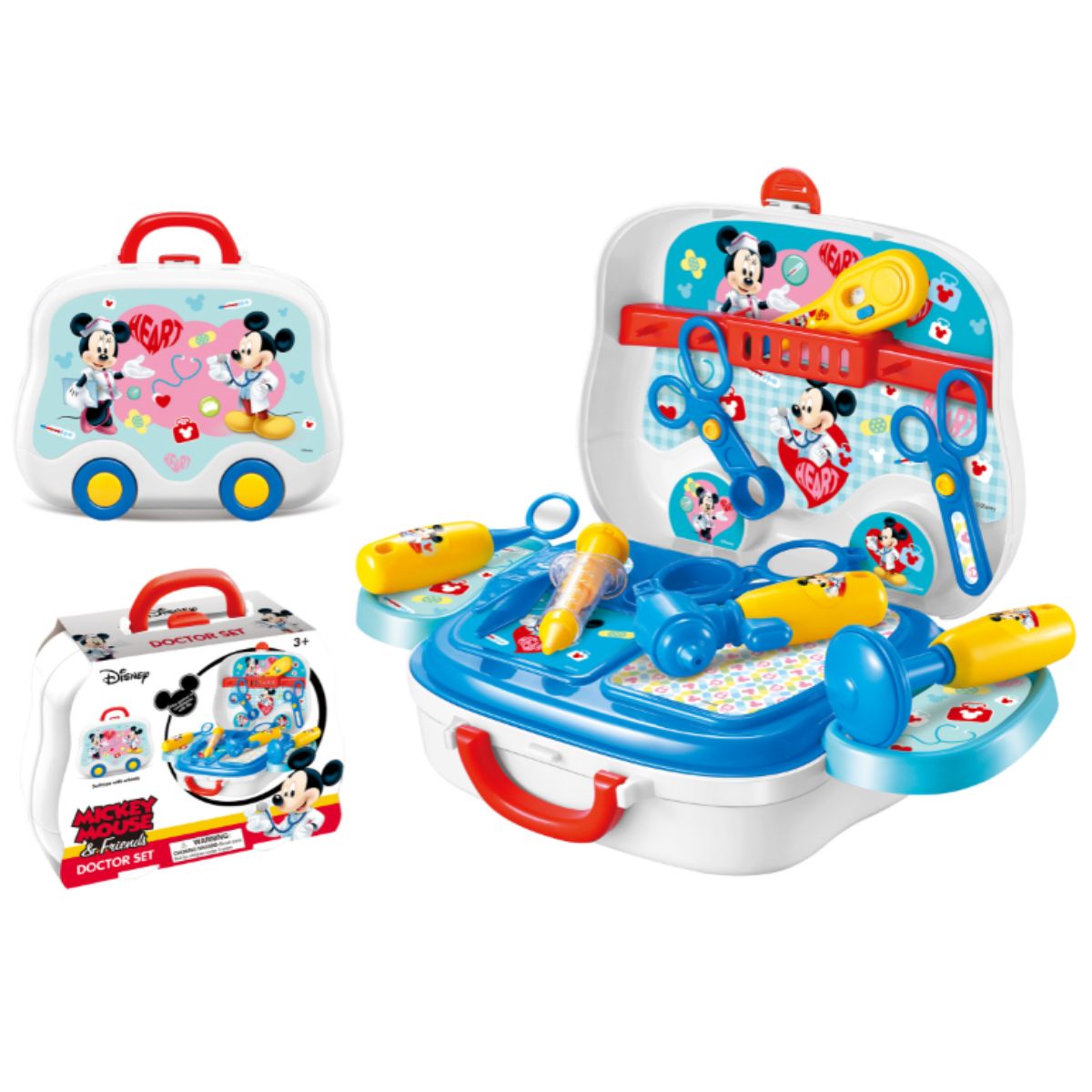 Đồ Chơi Bác Sĩ Dáng Valli Mickey PEEK A BOO EODS008-918A
