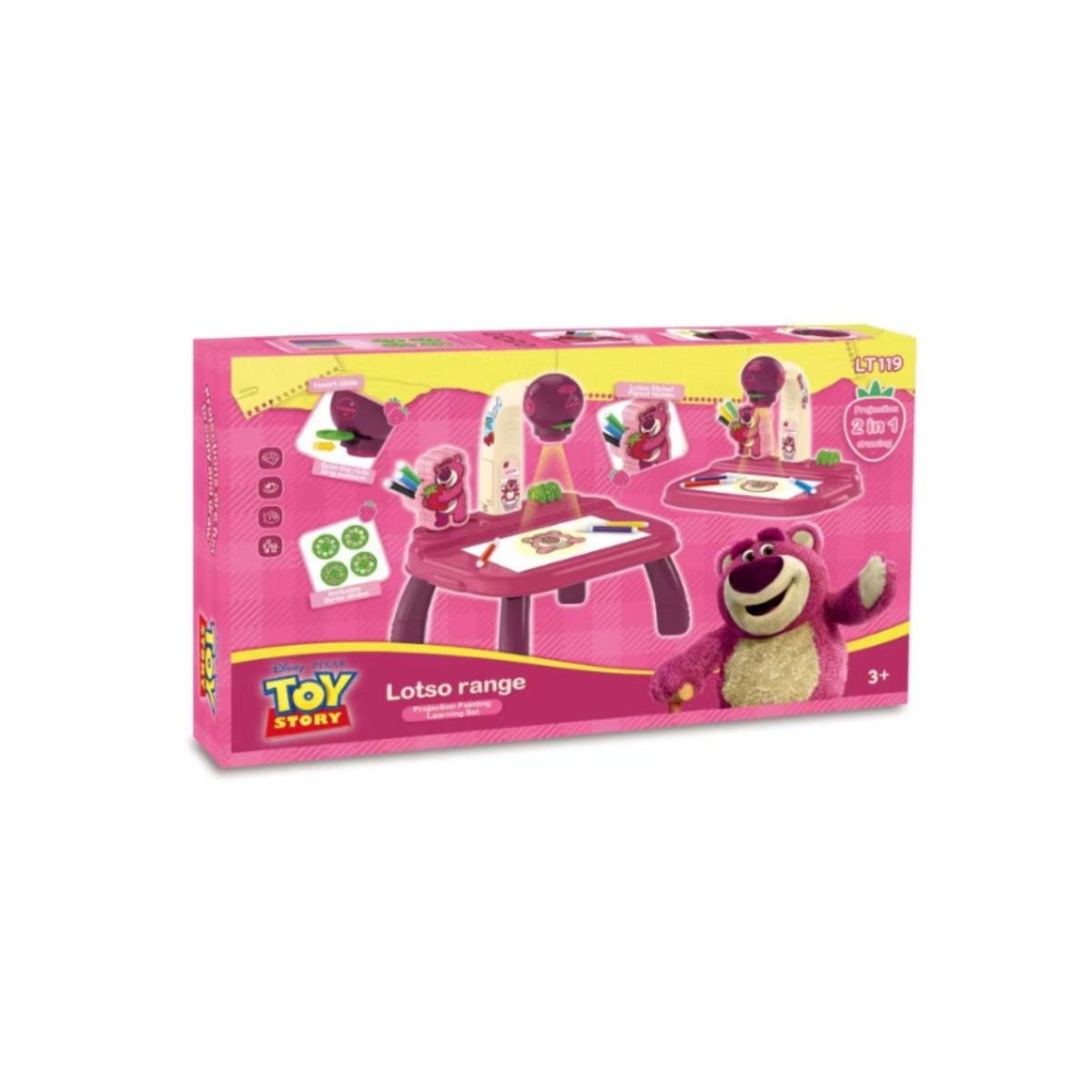 Đồ Chơi Bàn Vẽ Kèm Máy Chiếu Lotso GROWN UP EODS-LT119