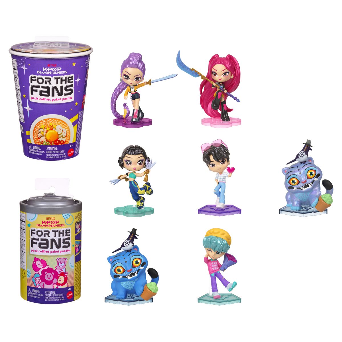 Đồ Chơi Blind Cup Mô Hình Thợ Săn Quỷ Kpop – For The Fans KPOP DEMON HUNTERS JTC88