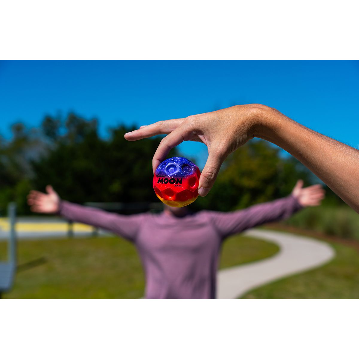 Đồ Chơi Bóng Nảy Moon Ball Gradient WABOBA 327C99-A - Giao Hàng Ngẫu Nhiên