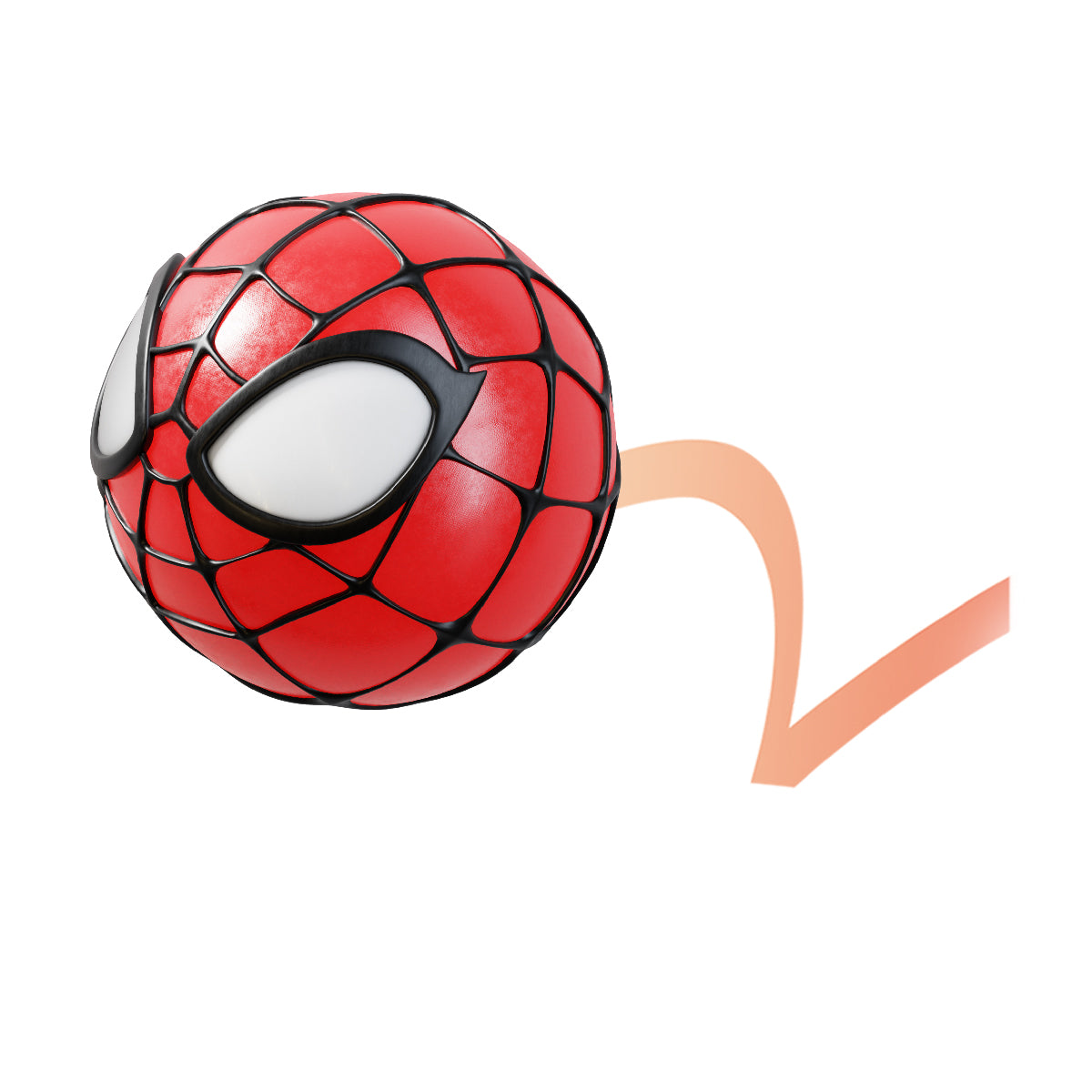 Đồ Chơi Bóng Nảy Siêu Đàn Hồi Marvel - Spiderman EOLO SPG902