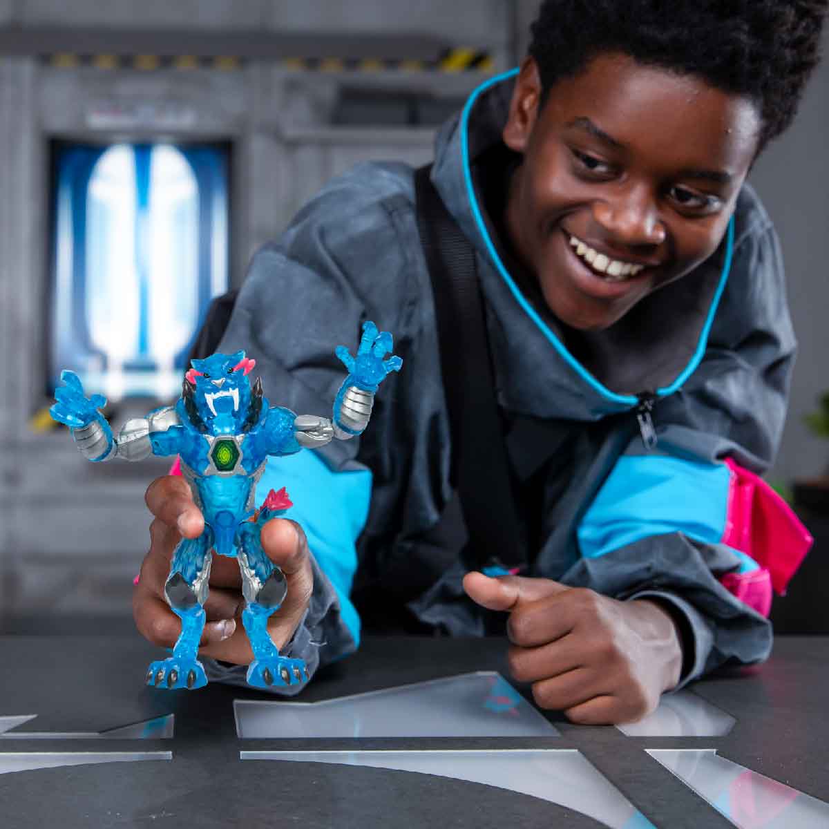 Đồ Chơi Buồng Đột Biến Quái Thú Báo Tàng Hình MRBEAST LAB 24719