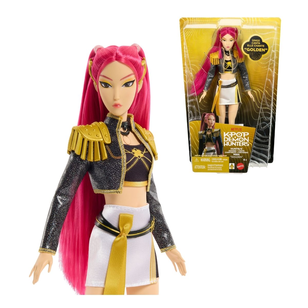 Đồ Chơi Búp Bê Ca Hát Huntr/X Mira KPOP DEMOND HUNTERS JRN41