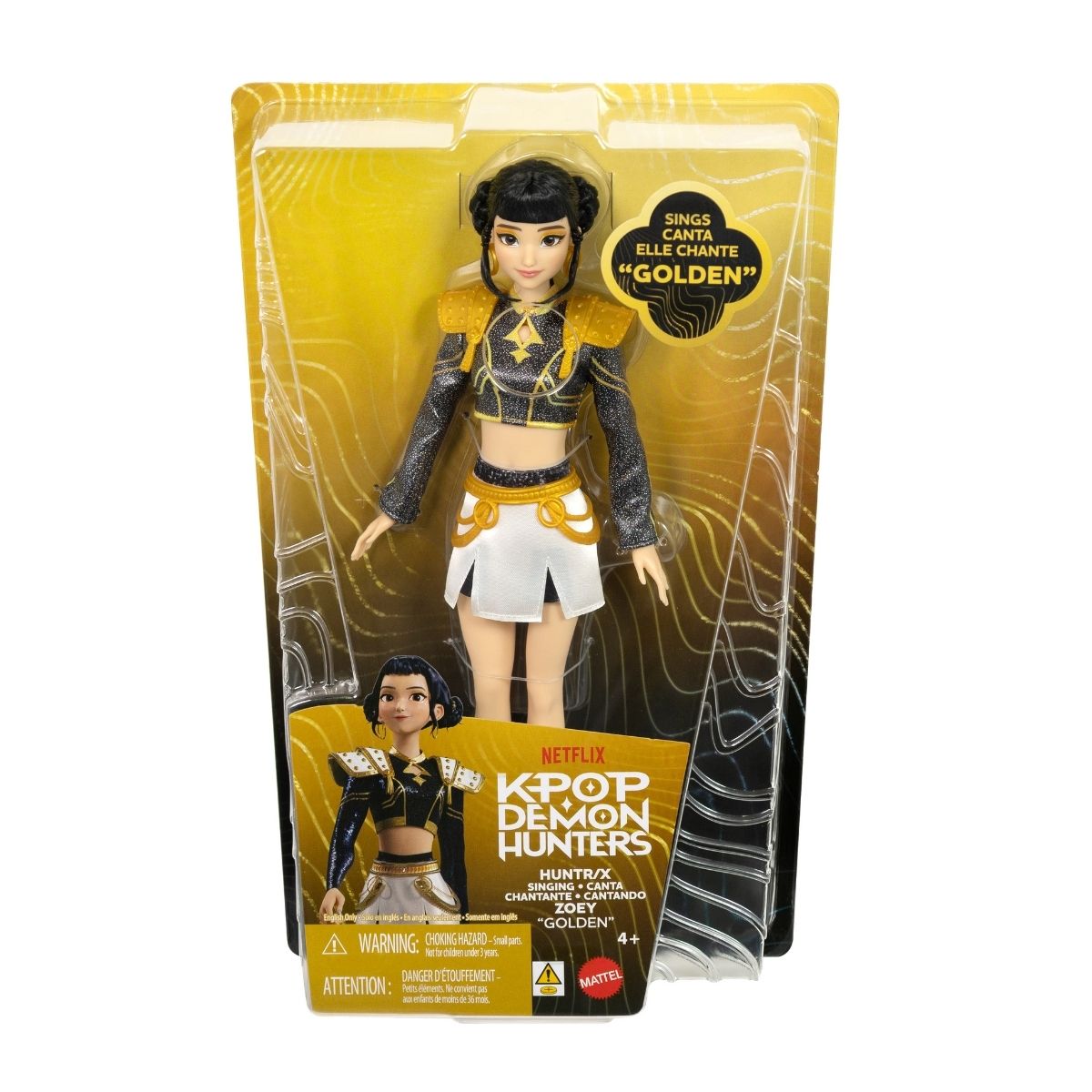 Đồ Chơi Búp Bê Ca Hát Huntr/X Zoey KPOP DEMOND HUNTERS JRN42