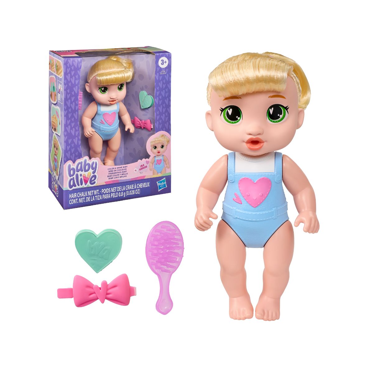 Daisy Doll Playset and Fashion Hair Salon BABY ALIVE G3749