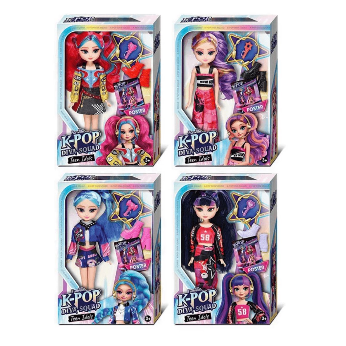 Đồ Chơi Búp Bê K-Pop Teen Idols DREAMEEZ 81140-HEX