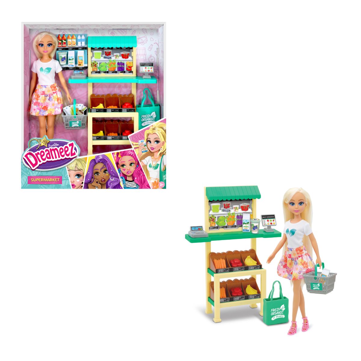 Đồ Chơi Búp Bê Quầy Siêu Thị DREAMEEZ 81101DRE