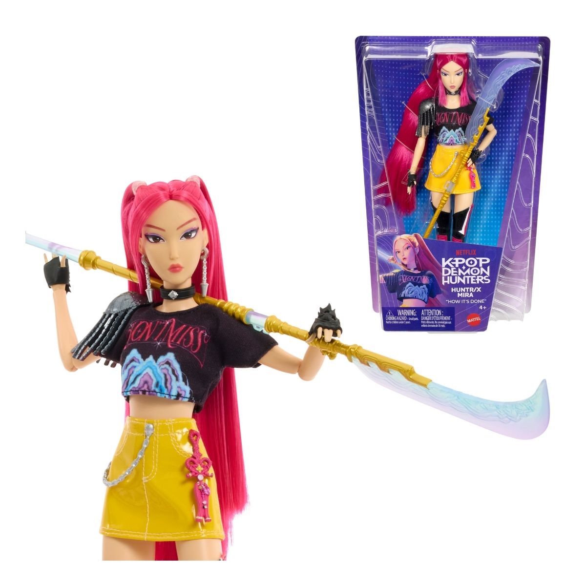 Đồ Chơi Búp Bê Thời Trang Huntr/X Mira KPOP DEMOND HUNTERS JRN36