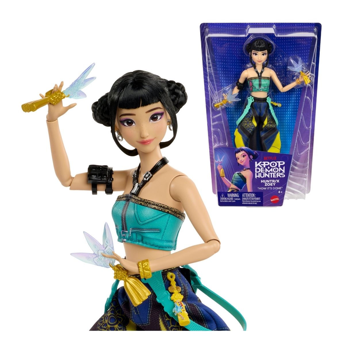 Đồ Chơi Búp Bê Thời Trang Huntr/X Zoey KPOP DEMOND HUNTERS JRN37