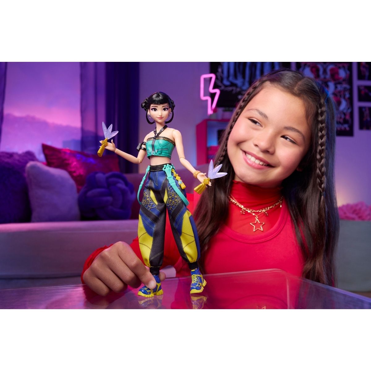 Đồ Chơi Búp Bê Thời Trang Huntr/X Zoey KPOP DEMOND HUNTERS JRN37