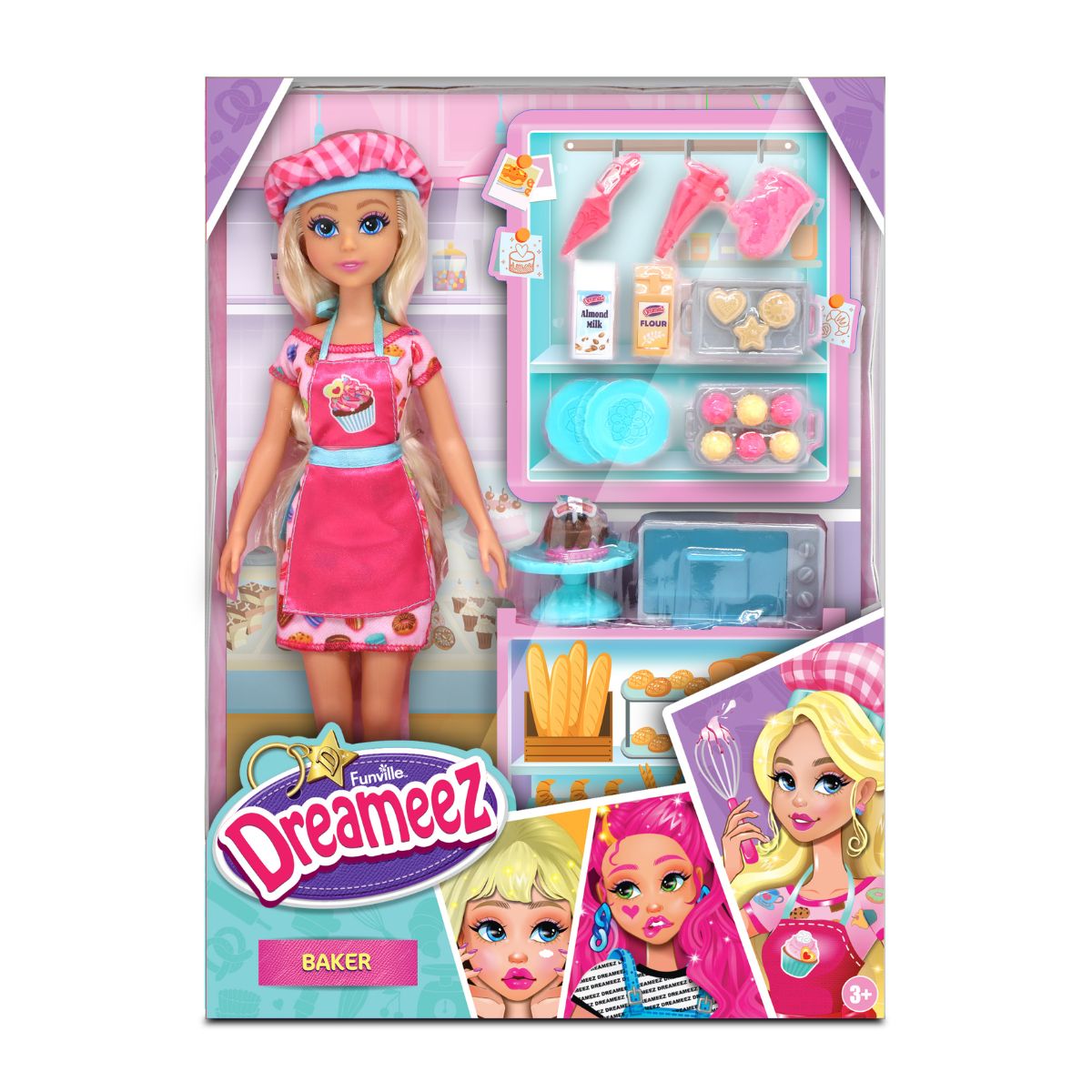 Đồ Chơi Búp Bê Tiệm Bánh Vui Vẻ DREAMEEZ 81119DRE